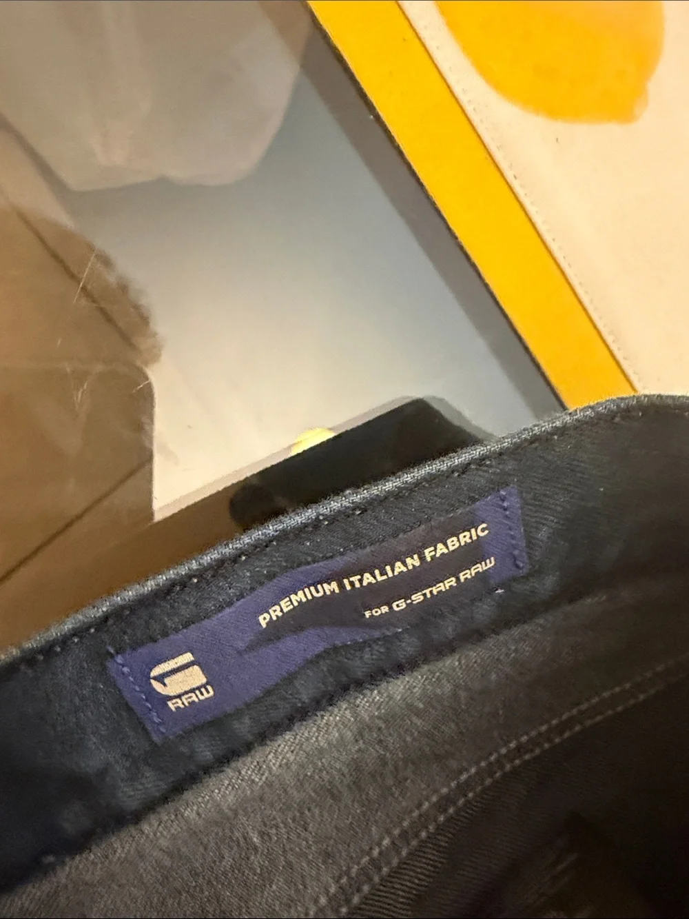 G-Star Men's Dark Blue Relaxed Jeans